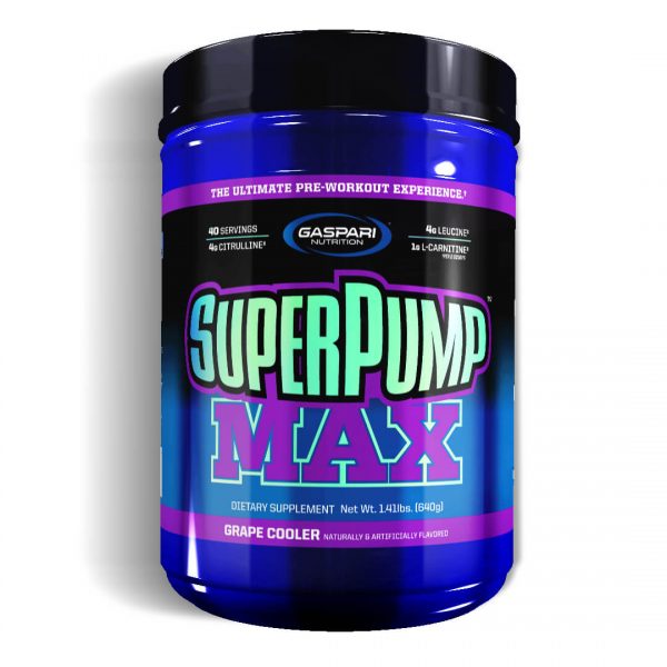 Gaspari Nutrition Super Pump Max - 640g - Grape Cooler