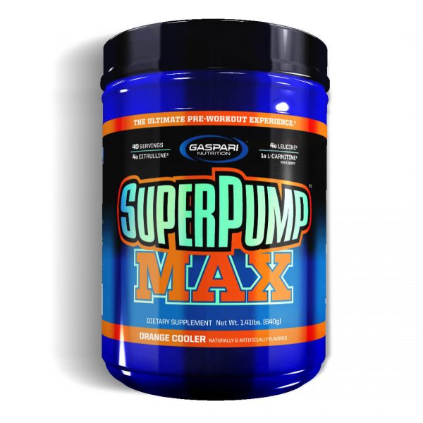 Gaspari Nutrition Super Pump Max - 640g - Orange Cooler