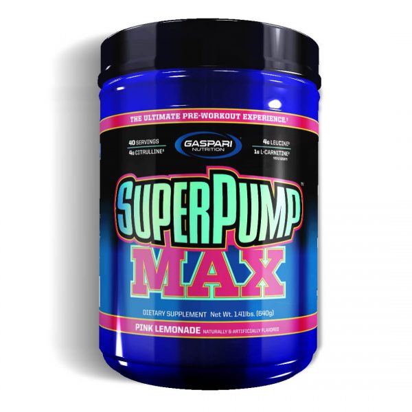 Gaspari Nutrition Super Pump Max - 640g - Pink Lemonade