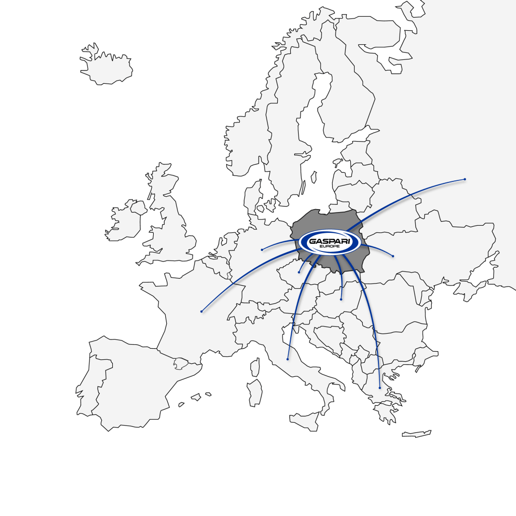 Gaspari Europe Map